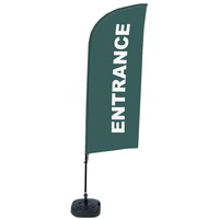 Showdown Displays Showdown Beachflag Eingang gr englisch