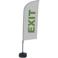 Showdown Displays Showdown Beachflag Exit gr englisch