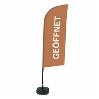 Showdown Displays Showdown Beachflag Geöffnet br deutsch
