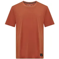 Salewa Eagle Logo Patch Kurzarm-t-shirt - Bombay Brown -