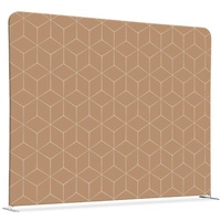 Showdown Displays SHOWDOWN Raumteiler 200x150cm Hexagon be