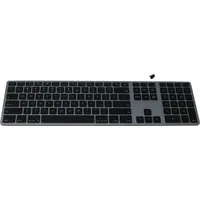 Matias FK418DCB-DE Wireless USB-C® Aluminum Keyboard for Mac Kabellos