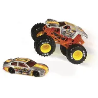 Spin Master MNJ Monster Jam Truck & Racecar 2-Pack