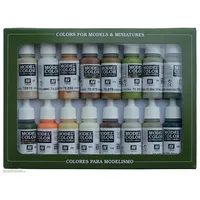 Vallejo Farbset 16 17 ml Erdtöne