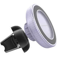 COFI 1453 Magnetischer 360° drehbarer Auto-Handyhalter Lila
