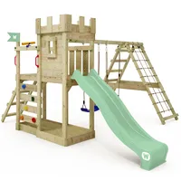 Wickey Spielturm GateFlyer mit Kletteranbau, blau NO SIZE