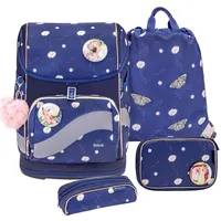 Belmil Premium Smarty Plus Daisy Schultaschen-Set 5-tlg. (405-51/P/S/3)