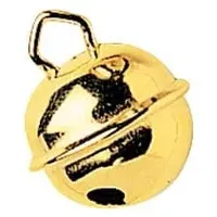 Brunnen Metallglöckchen Ø 11 mm 5 Stück gold