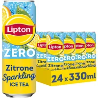 Lipton Sprudel Zitrone Tee Zero, 24x0.33L