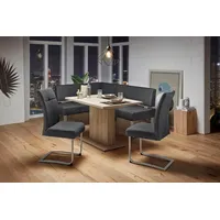 Otto home Eckbank OTTO HOME "Rab", schwarz (schwarz (ascona