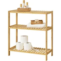 [en.casa] Bambus Standregal Nyköping 58 x 26 x 66