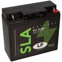 Landport AGM Batterie 12V 20Ah für Rasenmäher Rasentraktor LS