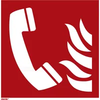 Industrial Quality Supplies Brandschutzzeichen Brandmeldetelefon, Typ: 11200