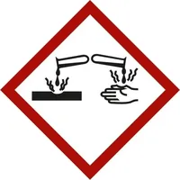Industrial Quality Supplies Gefahrstoffsymbolätzwirkung, Typ: 03015