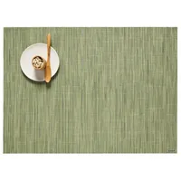 Chilewich Tischset Bamboo Rectangle Spring Green