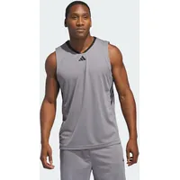 Adidas Basketball Legends Tanktop Grey Three / Black M