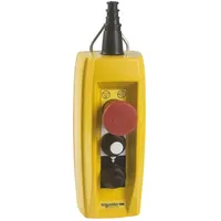 Schneider Electric XACB3291 Hängetaster XAC-B, 2 Drucktaster 1 Not-Halt/Not-Aus-Taster