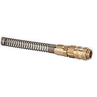 Riegler Schnellverschlusskupplung NW 5, MS blank, starr, Schlauch 6x4