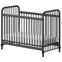 Jaxx Gitterbett Bronxx ca. 60x120 cm, Schwarz Matt
