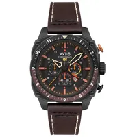 Avi-8 AV-4100-08 Herrenuhr Hawker Hunter Dual Time Chronograph 43mm