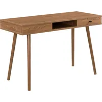 [en.casa] Schreibtisch Habo mit Ablage und Schublade 115x48x74cm Bürotisch