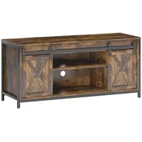 Homcom TV-Schrank 120 x 40 x 54 cm Braun