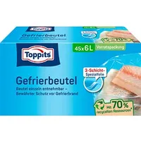 Toppits 45 Toppits Gefrierbeutel 6,0 l