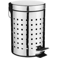 Five Edelstahl-Treteimer 3l