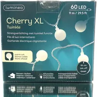 Kaemingk Lumineo LED Lichterkette Cherry Twinkle Warmweiß 8 Funktionen