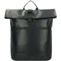 GREENBURRY Upcycled Tarpaulin Daypack 42.5 cm Laptopfach schwarz