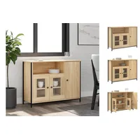 VidaXL Sideboard Sonoma-Eiche 100x35x75 cm Holzwerkstoff