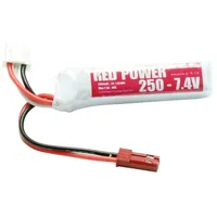 Red Power Modellbau-Akkupack (LiPo) 7.4V 250 mAh Softcase JST