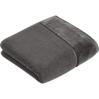 VOSSEN Pure Handtuch 50 x 100 cm grau