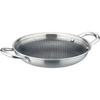 GSW Servierpfanne INOXXA BLACK Antihaftversiegelung PFAS-frei Wabenstruktur 24 c...
