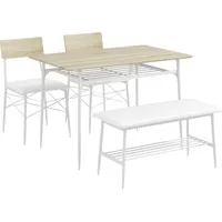 Homcom Essgruppe Stahl, MDF