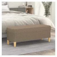 VidaXL Sitzbank Taupe 100 x 35 x 41 cm