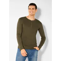 H.I.S. H.I.S Langarmshirt in khaki | Gr.: M