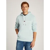 Tommy Hilfiger Tommy Logo Kapuzenpullover Breezy Blue S