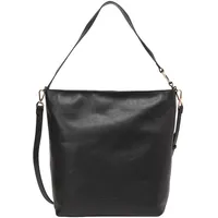 Marc O'Polo Schultertasche Umhängetasche Dunja Hobo Bag Black schwarz
