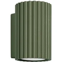 Sollux Lighting Wandleuchte Karbon 10 olivgrün