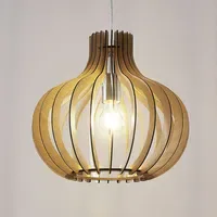LINDBY Sina 1-flg. 32,4 cm rund Holz