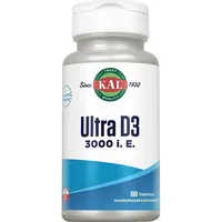 Supplementa Vitamin D3 3000 I.E. Ultra KAL