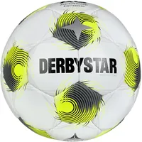 Derbystar Brillant TT AG Kunstrasen Fußball Trainingsball weiß/gelb/grau 5