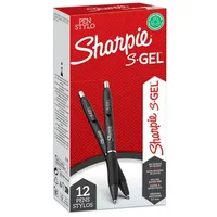 Sharpie Gelschreiber S-Gel, 2136595, Strichbreite 0,7mm, schwarz