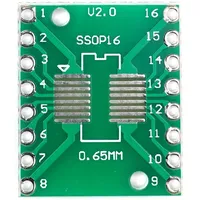 BerryBase BB SOP16 / Entwicklerboards / SMD Breakout Adapter,