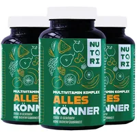 Nutori Alles Könner Multivitamin Komplex, 3 x 180 Kapseln