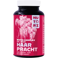 Nutori gmbh Haar Pracht Biotin, Haar Komplex, 90 Kapseln