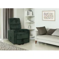 Mendler Fernsehsessel HWC-K62, Relaxsessel TV-Sessel Liege, Liegefunktion Aufstehhilfe, Metall