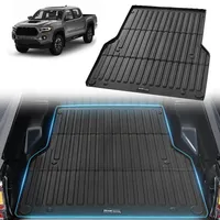 Vevor Ladeflächenmatte Toyota Tacoma 2005–2023, TPE-Ladeflächenschutz Schwarz