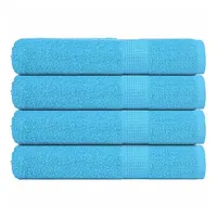 VidaXL Saunatücher 4 Stk. Türkis 80x200 cm 360 g/m2